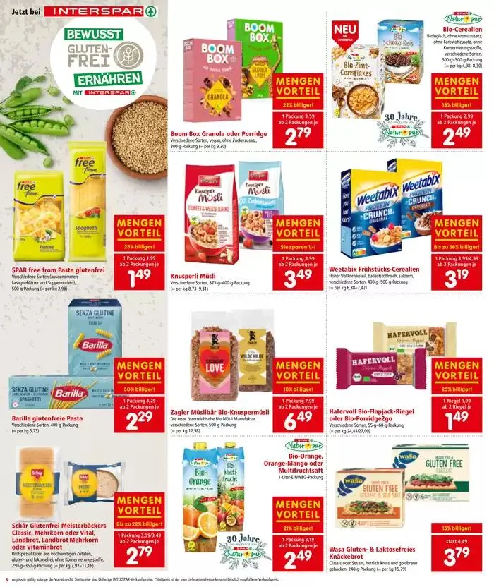 Aktuelle Sonderaktionen von 28. Jänner bis 11. Februar 2025 - Flugblätt seite  8