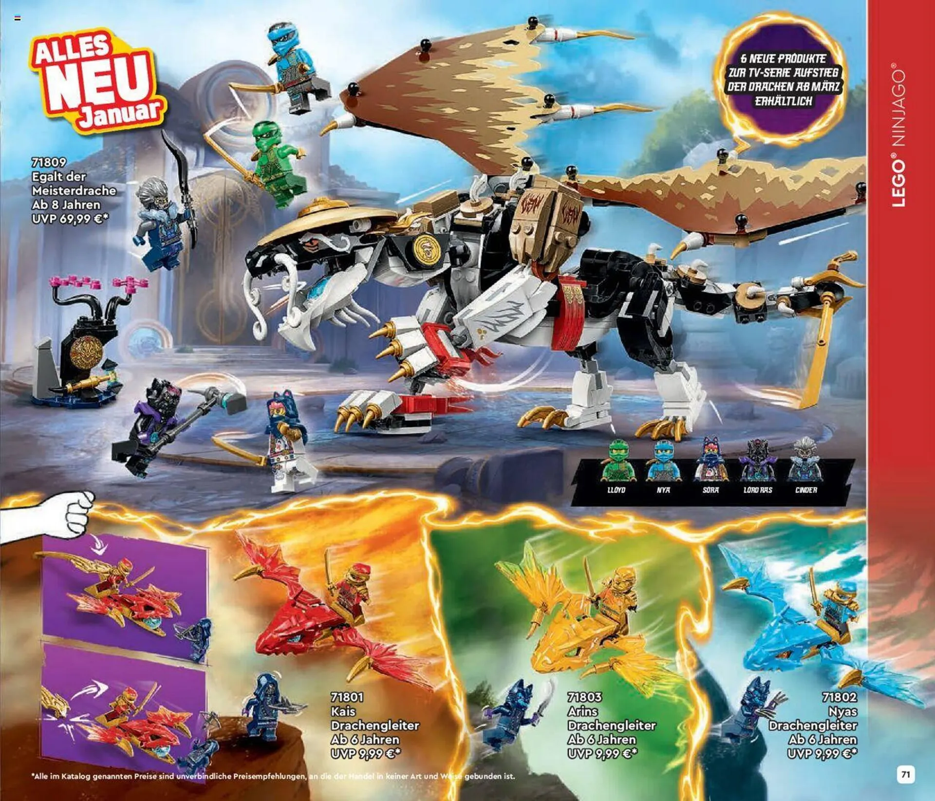 Lego Flugblatt von 4. Jänner bis 30. Juni 2024 - Flugblätt seite  71