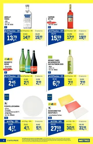 METRO Flugblatt Food - Metro Profi von 3. September bis 16. September 2026 - Flugblätt seite  6