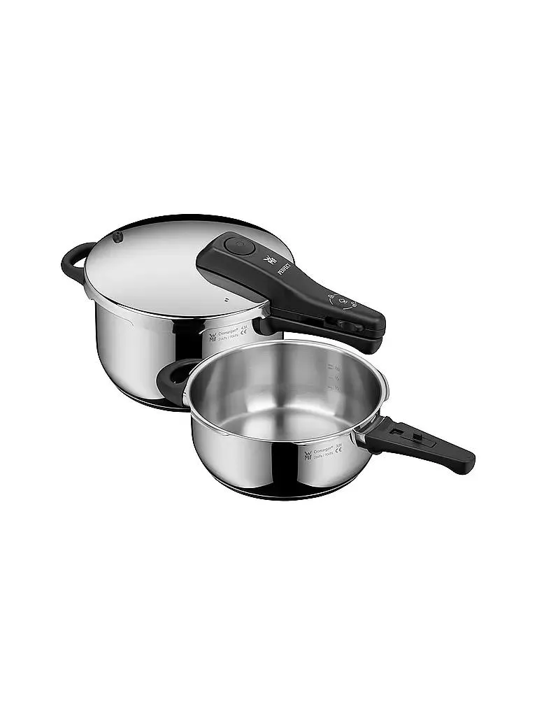 Schnellkochtopf Set PERFECT 4,5l + 3l Cromargan