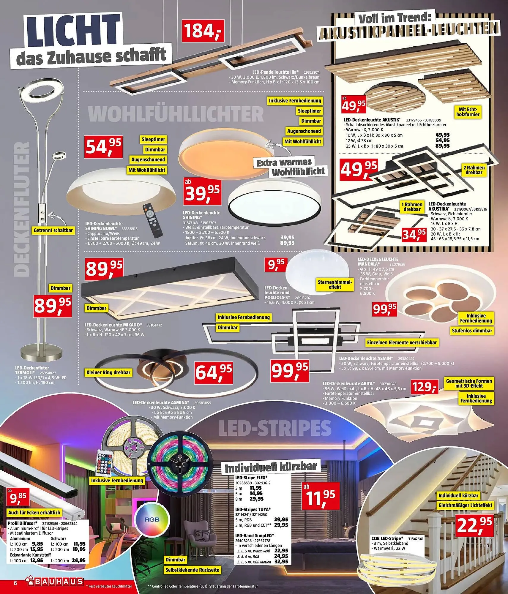 Bauhaus Flugblatt von 3. Dezember bis 31. Dezember 2025 - Flugblätt seite  6