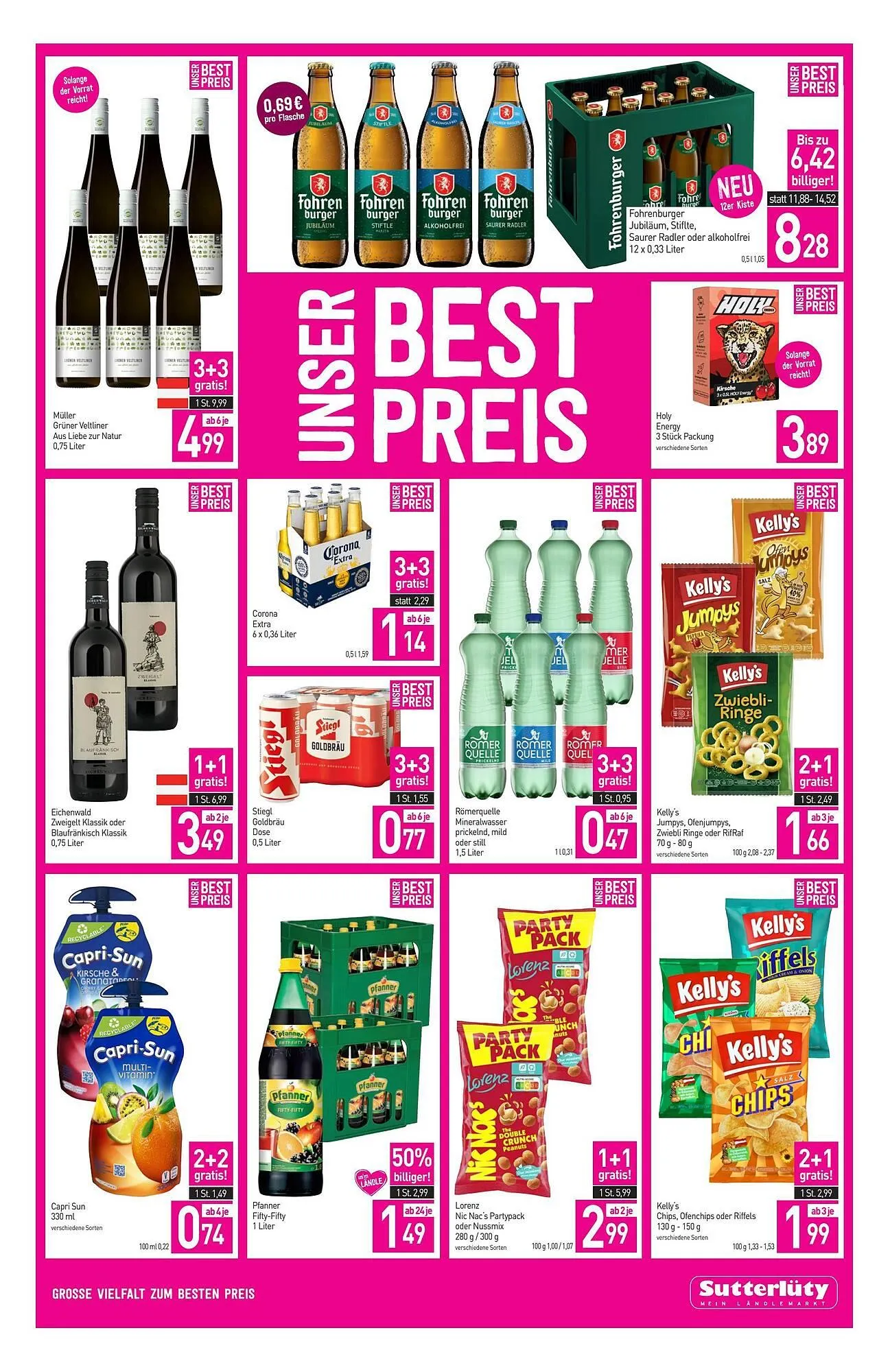 Sutterlüty Flugblatt von 22. Jänner bis 27. Jänner 2026 - Flugblätt seite  3