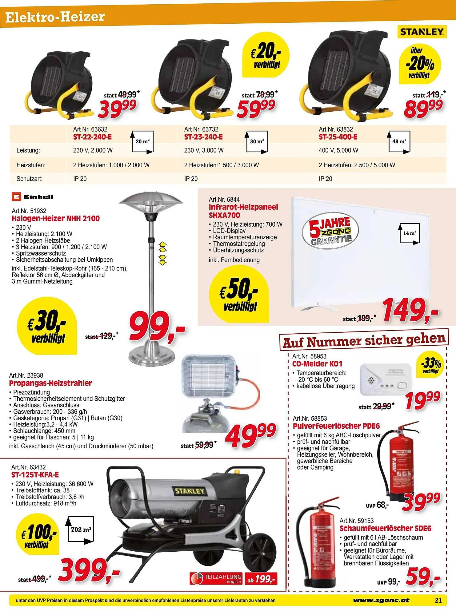 Zgonc Flugblatt von 1. November bis 26. November 2023 - Flugblätt seite  21