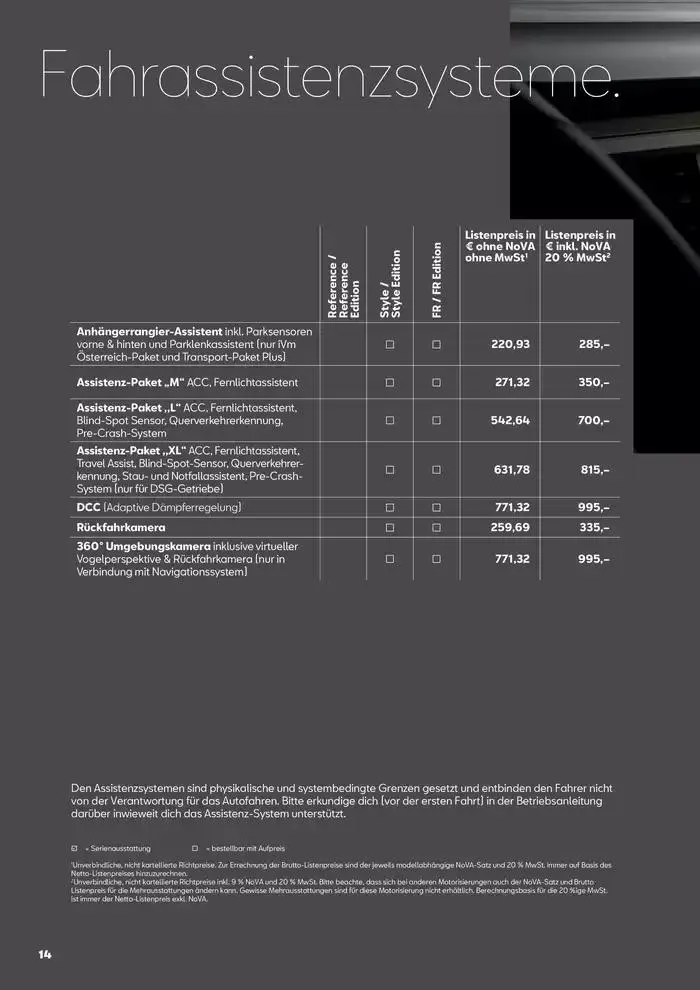 Seat Ateca von 4. Februar bis 26. Jänner 2026 - Flugblätt seite  14