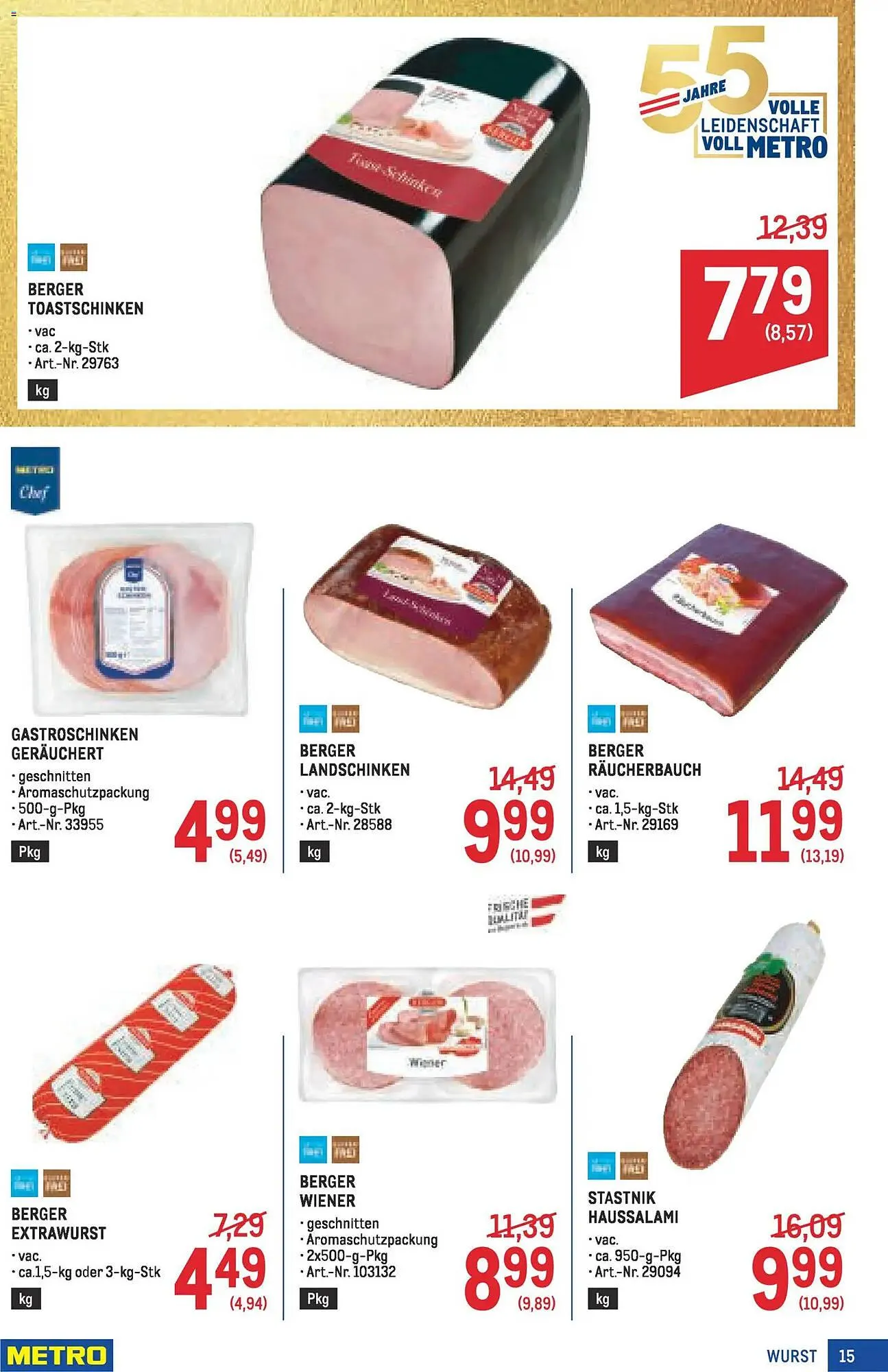 Metro Flugblatt von 5. März bis 18. März 2026 - Flugblätt seite  15