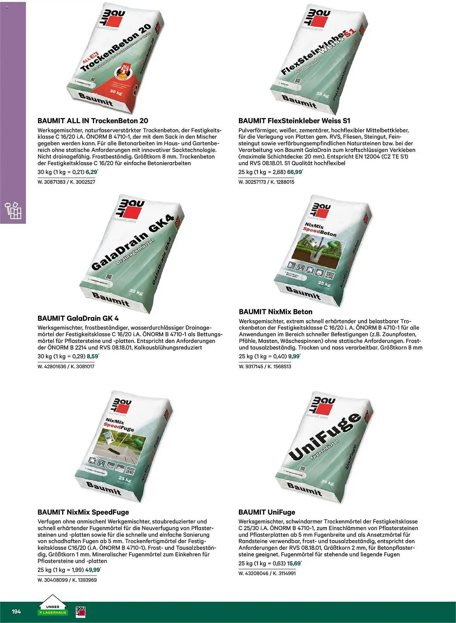 Lagerhaus Flugblatt von 22. Februar bis 31. Mai 2026 - Flugblätt seite  194