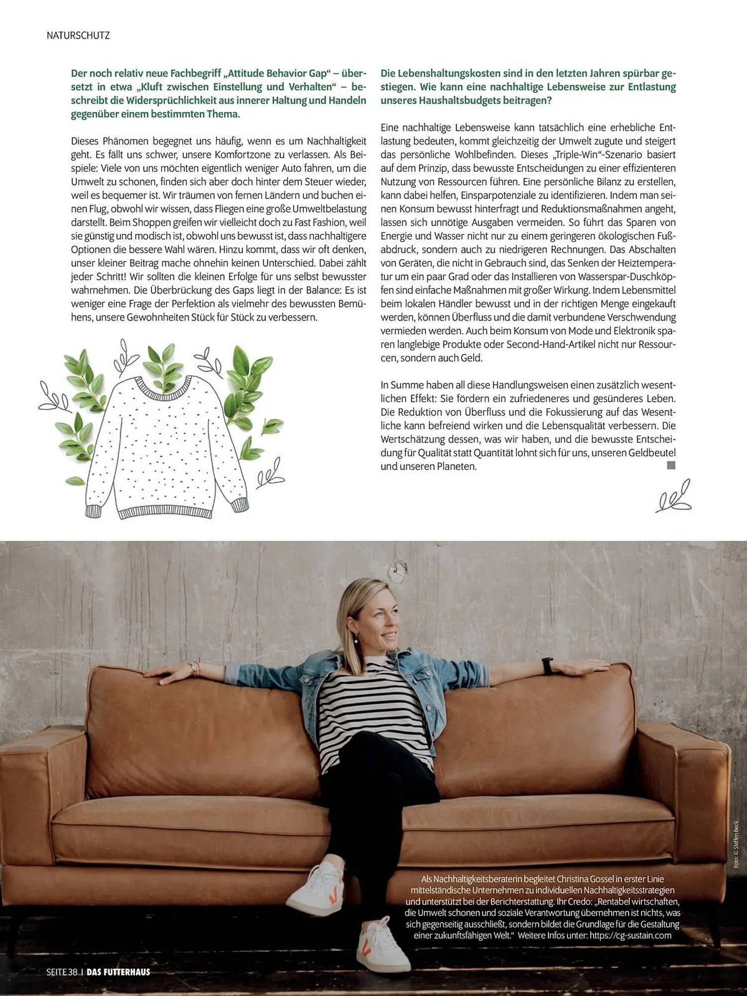 Das Futterhaus Flugblatt von 1. April bis 20. Mai 2024 - Flugblätt seite 38