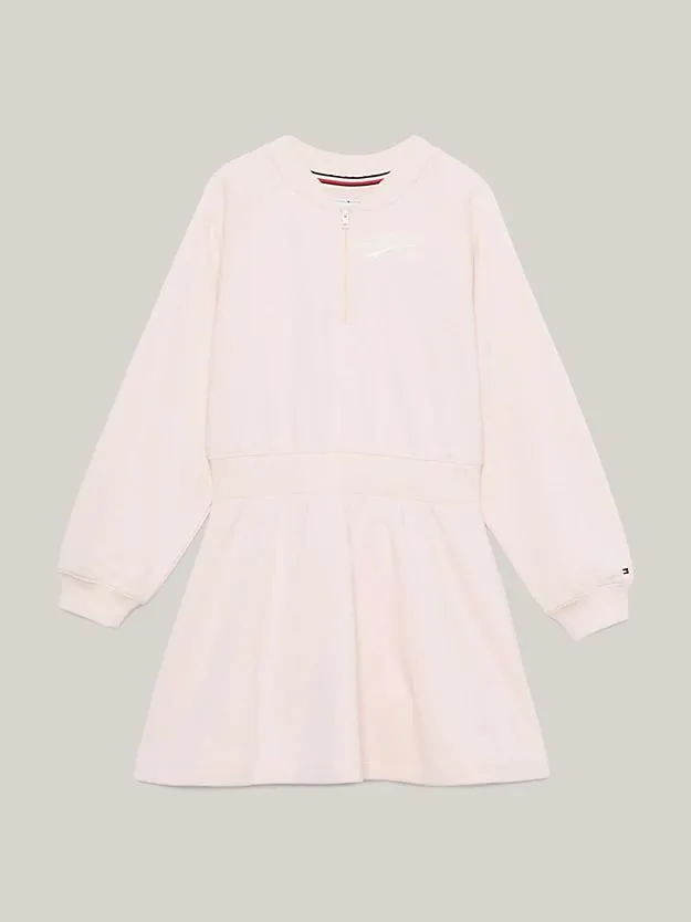 Varsity Pulloverkleid mit Script-Logo