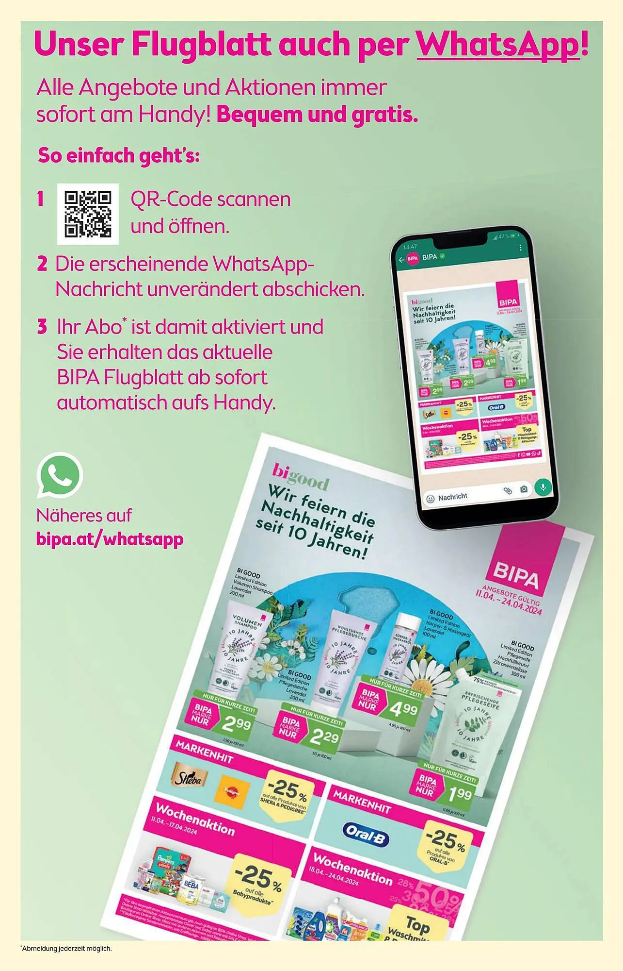 Bipa Flugblatt von 10. April bis 24. April 2024 - Flugblätt seite 11