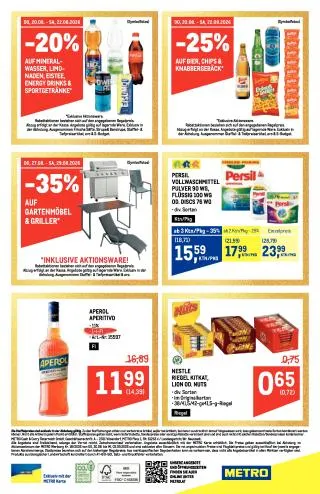 METRO Flugblatt - Metro profi von 20. August bis 2. September 2026 - Flugblätt seite  64