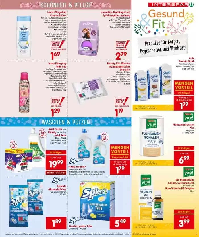 Rabatte und Aktionen von 10. Jänner bis 17. Jänner 2025 - Flugblätt seite 9