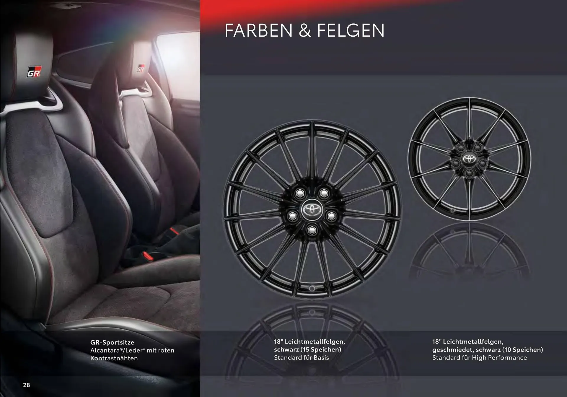 Toyota GR Yaris Flugblatt von 11. Juli bis 10. Jänner 2025 - Flugblätt seite  28