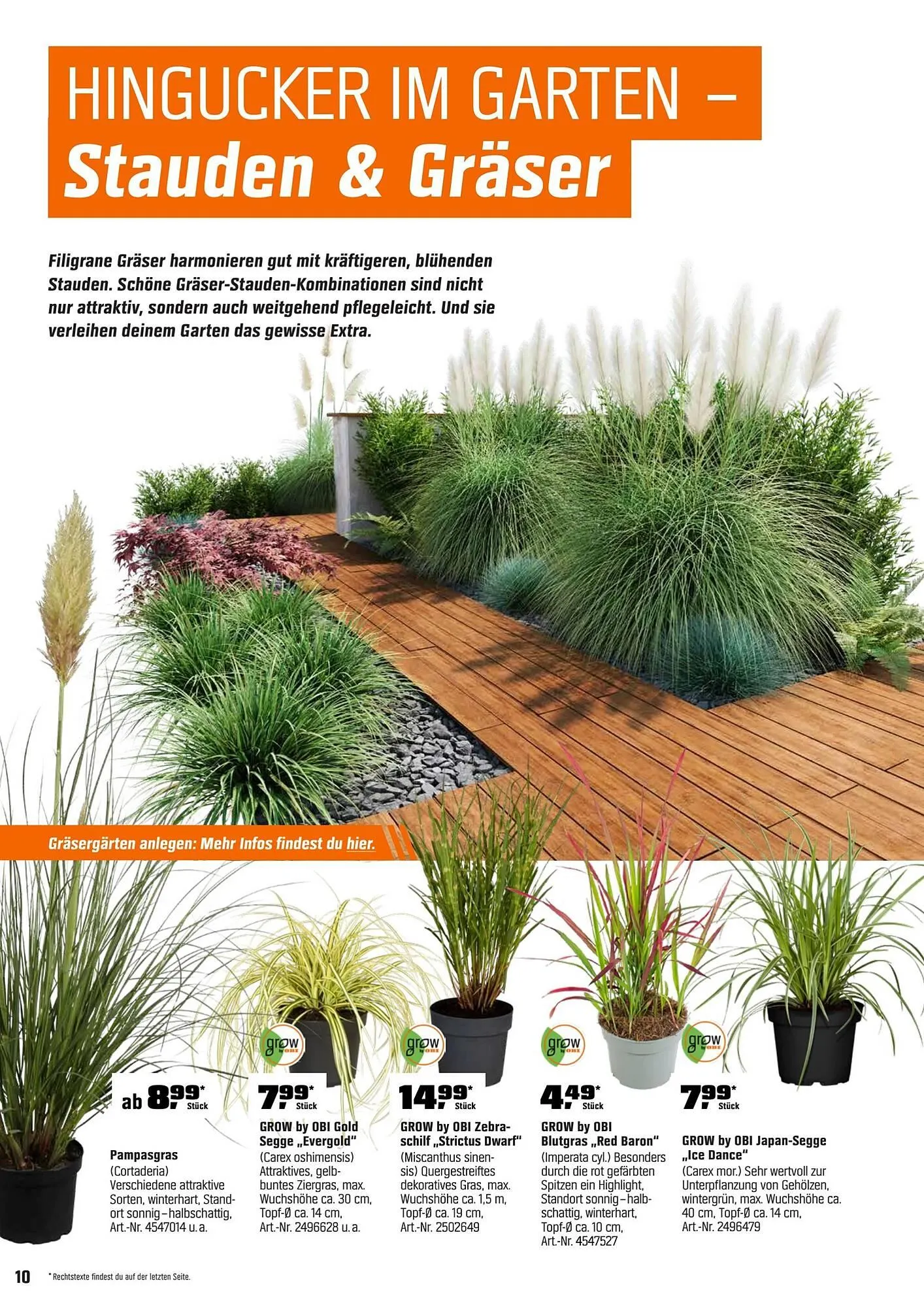 OBI Flugblatt von 1. April bis 1. Mai 2026 - Flugblätt seite  10