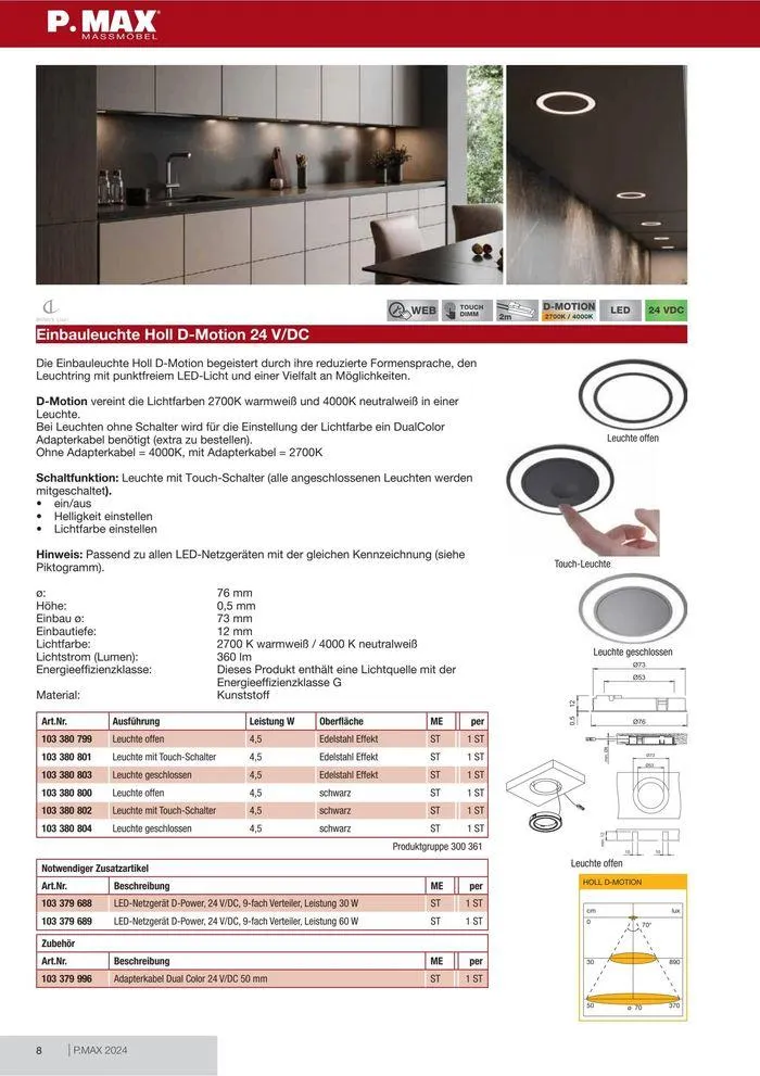 Peter MAX Katalog von 31. Mai bis 31. Dezember 2024 - Flugblätt seite 8