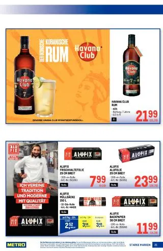METRO Flugblatt Food - Starke Marken von 20. August bis 2. September 2026 - Flugblätt seite  21
