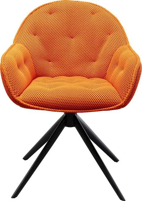 Drehstuhl Carlito Mesh Orange