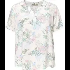 Helle Bluse Janina Plus, Y-Ausschnitt