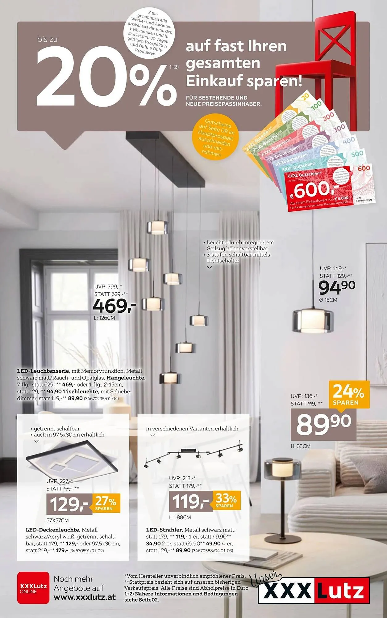 XXXLutz Prospekt von 27. Jänner bis 17. Februar 2026 - Flugblätt seite  1