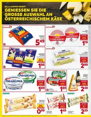 BILLA Flugblatt von 1. Oktober bis 7. Oktober 2026 - Flugblätt seite 10