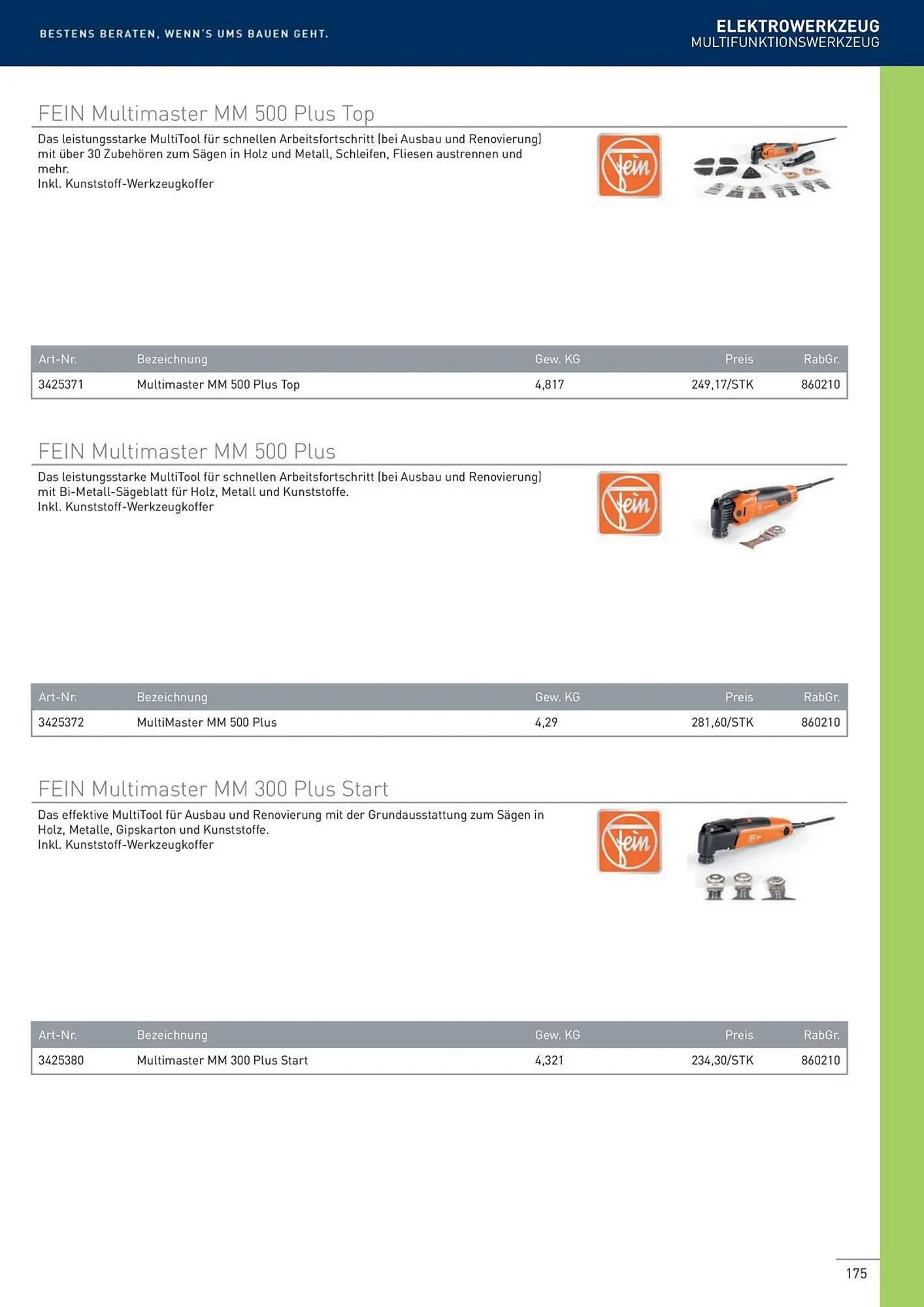 Würth Flugblatt von 22. Februar bis 31. Dezember 2024 - Flugblätt seite  175