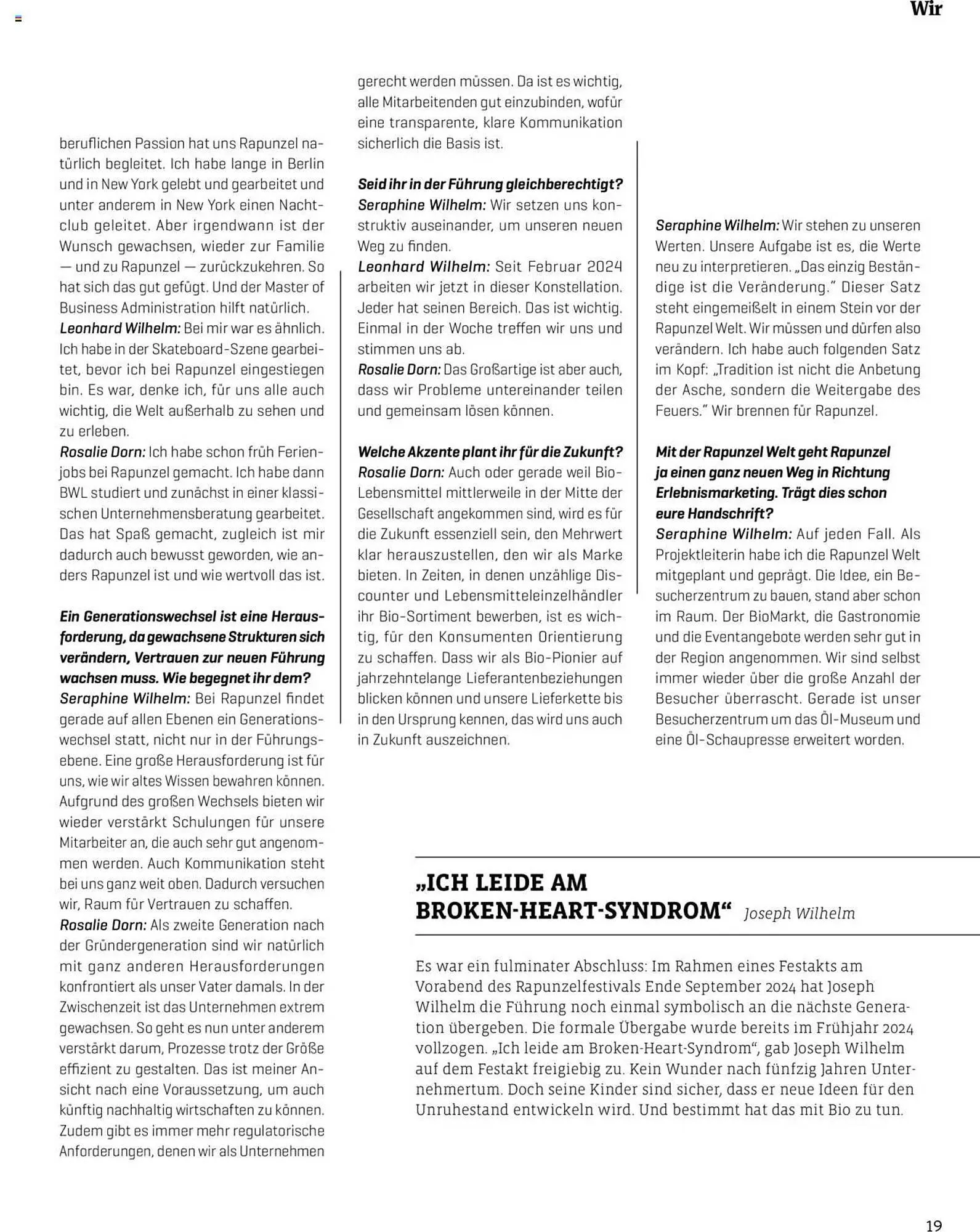 Denn's Biomarkt Flugblatt von 11. Februar bis 6. August 2025 - Flugblätt seite  19