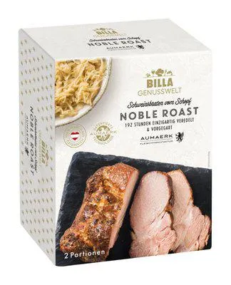 BILLA Genusswelt Schweinsbraten vom Schopf Nobel Roast