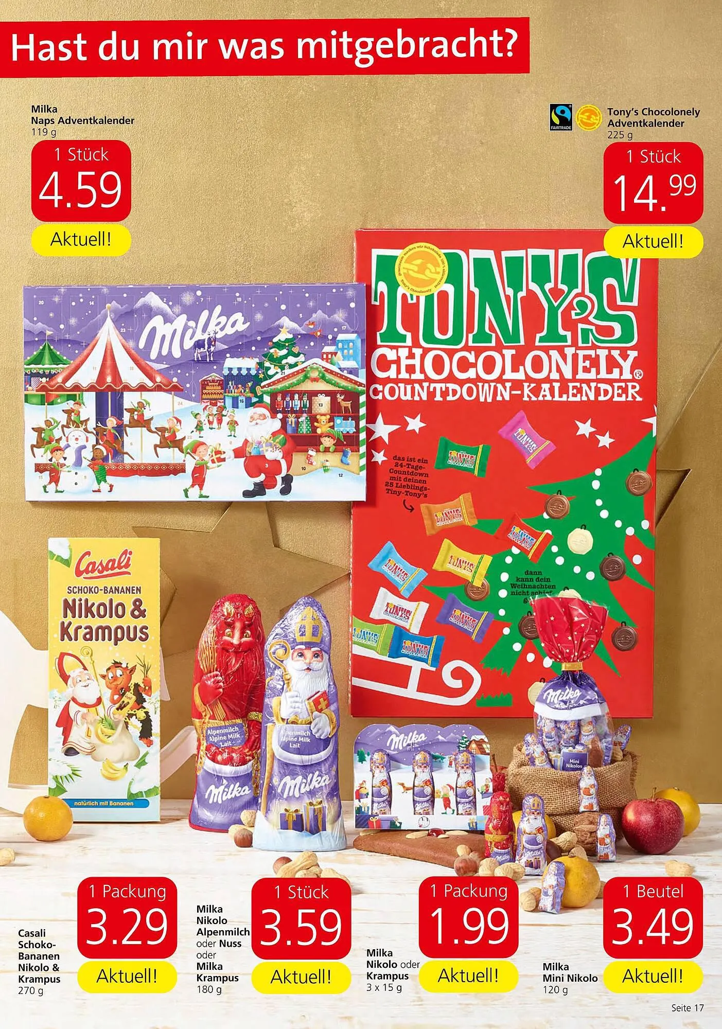 Spar Flugblatt von 23. November bis 13. Dezember 2023 - Flugblätt seite 17