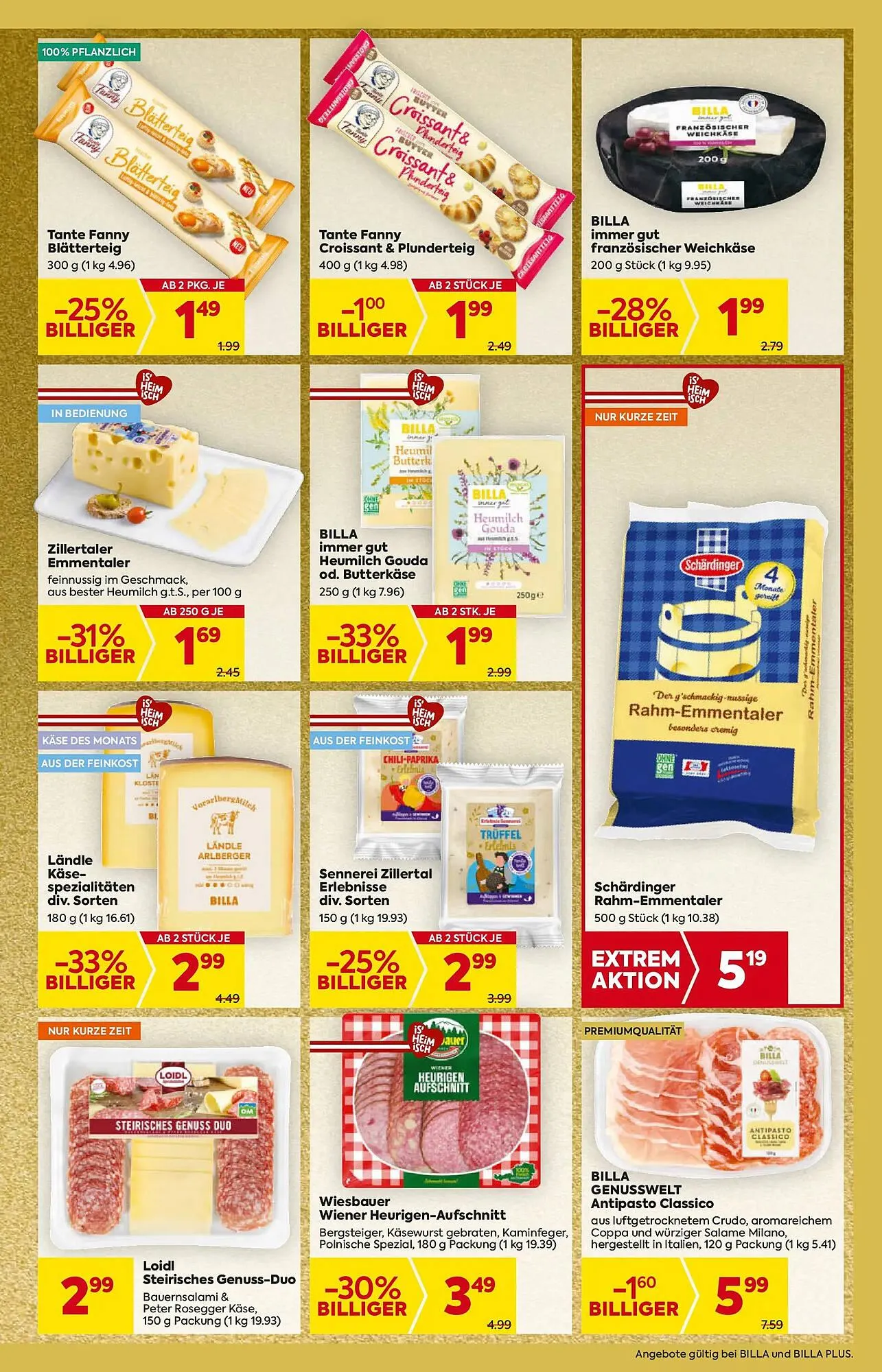 Billa Flugblatt von 27. Dezember bis 31. Dezember 2025 - Flugblätt seite  9