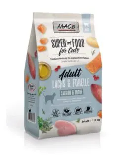 MAC's Cat Trockenfutter 1,5kg Beutel mit Lachs und Forelle