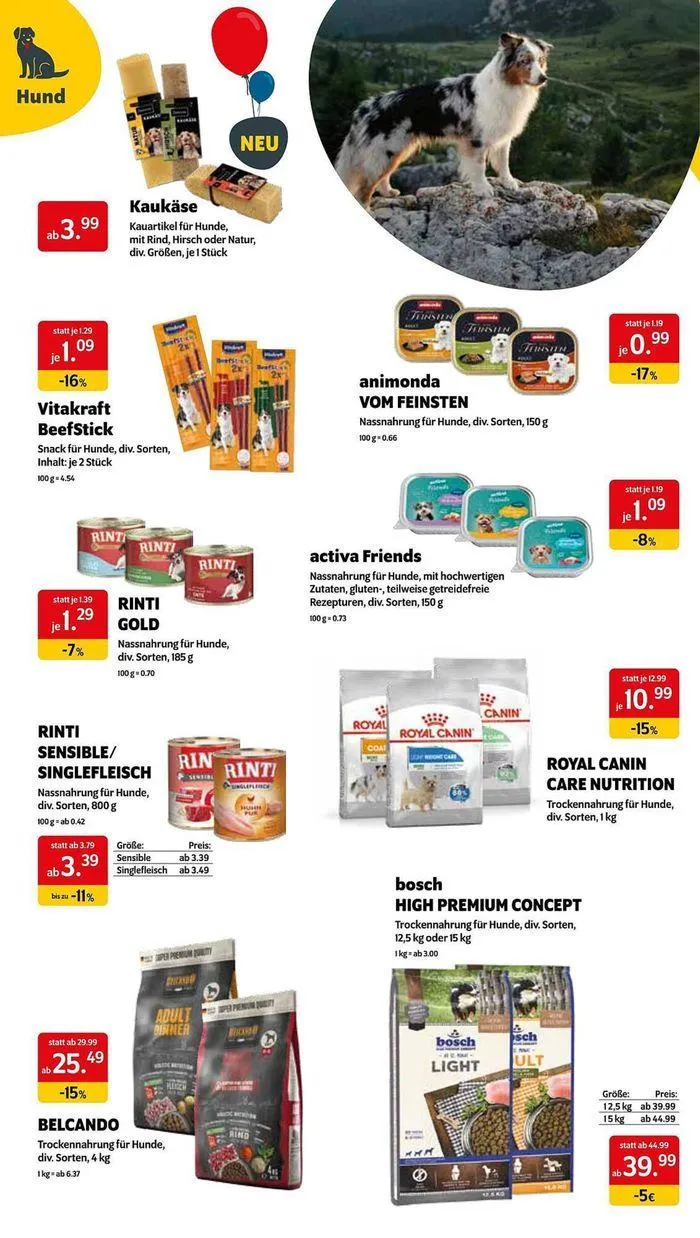 Das Futterhaus flugblatt von 26. Juli bis 9. August 2024 - Flugblätt seite  2