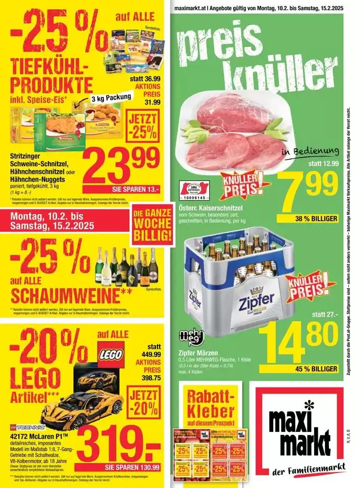 Jetzt sparen mit unseren Deals von 7. Februar bis 21. Februar 2025 - Flugblätt seite 1
