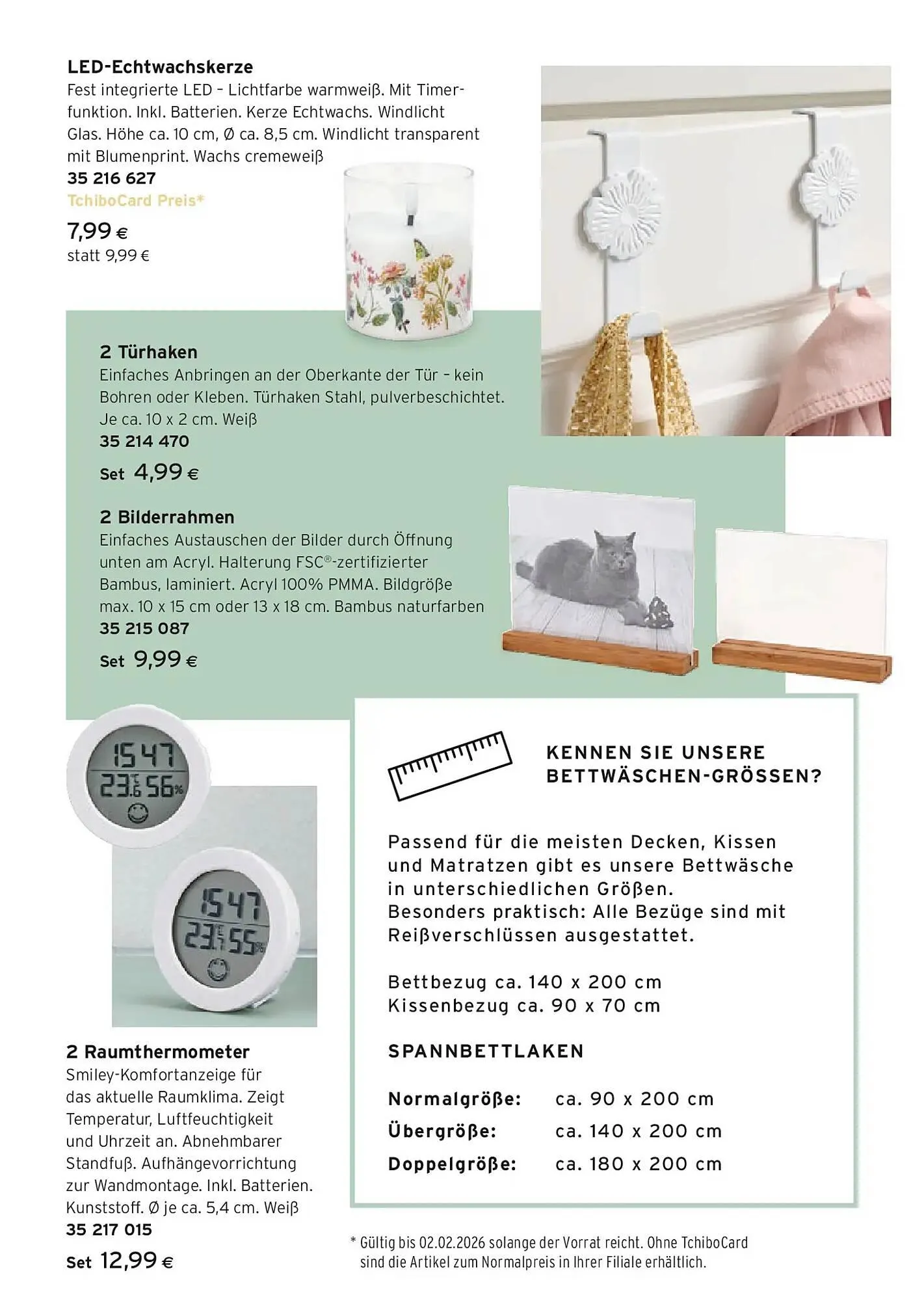 Tchibo Eduscho Flugblatt von 5. Februar bis 18. Februar 2026 - Flugblätt seite  8