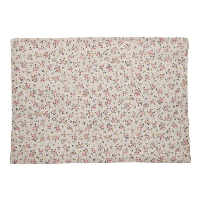 Platzset Blümchen, rosa, 33 x 46 cm