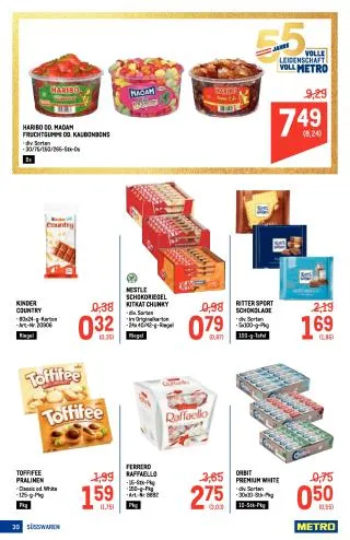 METRO Flugblatt Food - Metro Profi von 3. September bis 16. September 2026 - Flugblätt seite  30