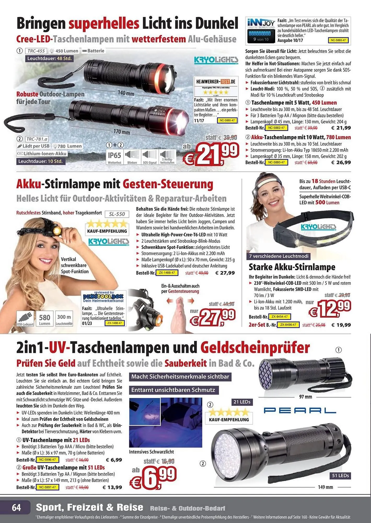 Pearl Flugblatt von 31. August bis 28. September 2024 - Flugblätt seite  64