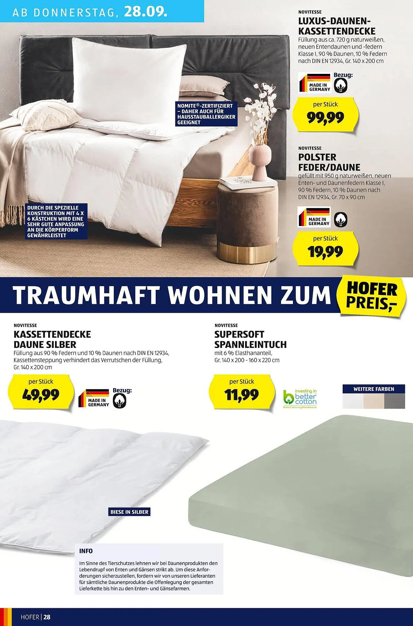 Hofer Flugblatt von 22. September bis 28. September 2023 - Flugblätt seite  30