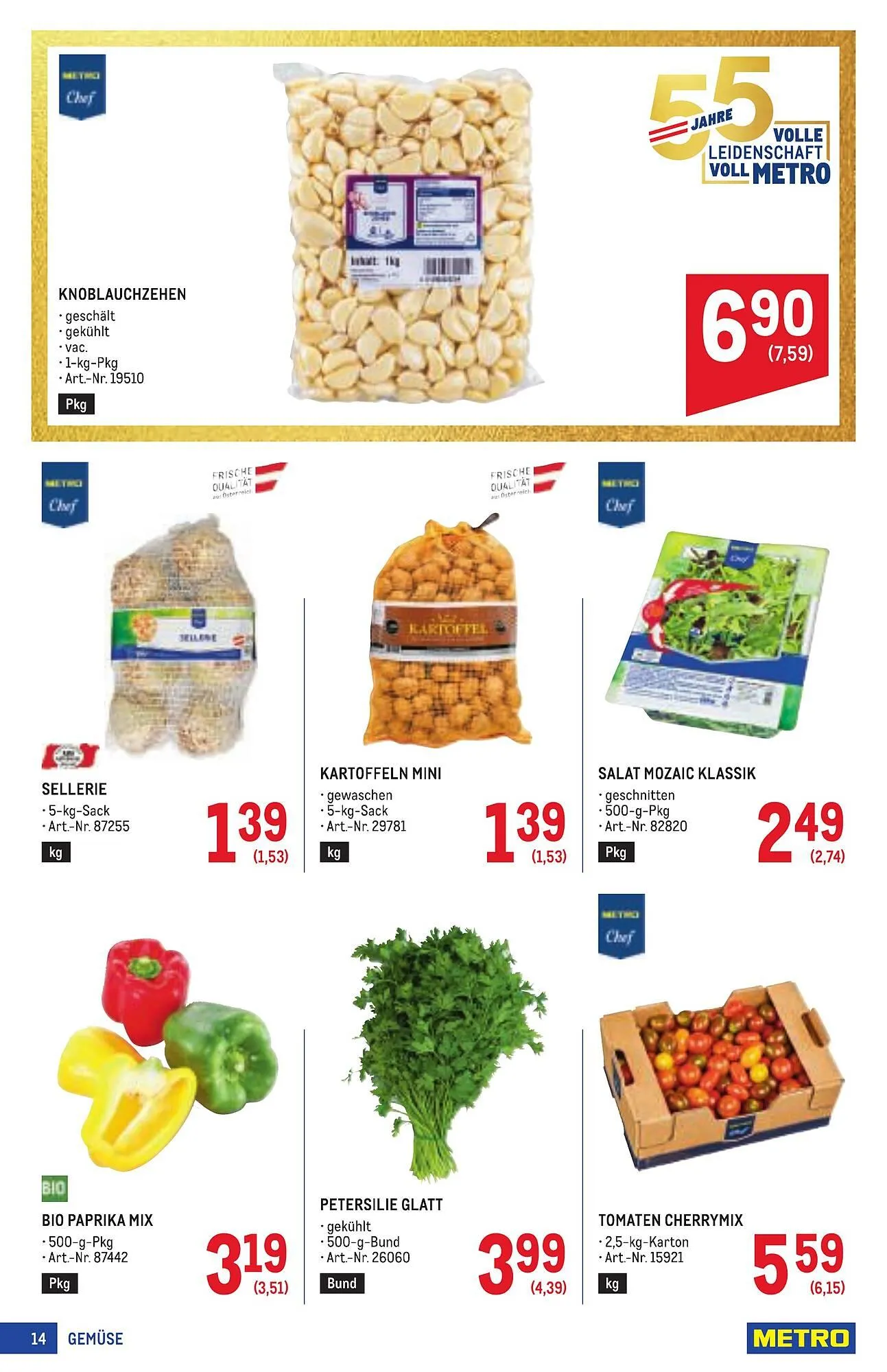 Metro Flugblatt von 16. April bis 29. April 2026 - Flugblätt seite  14