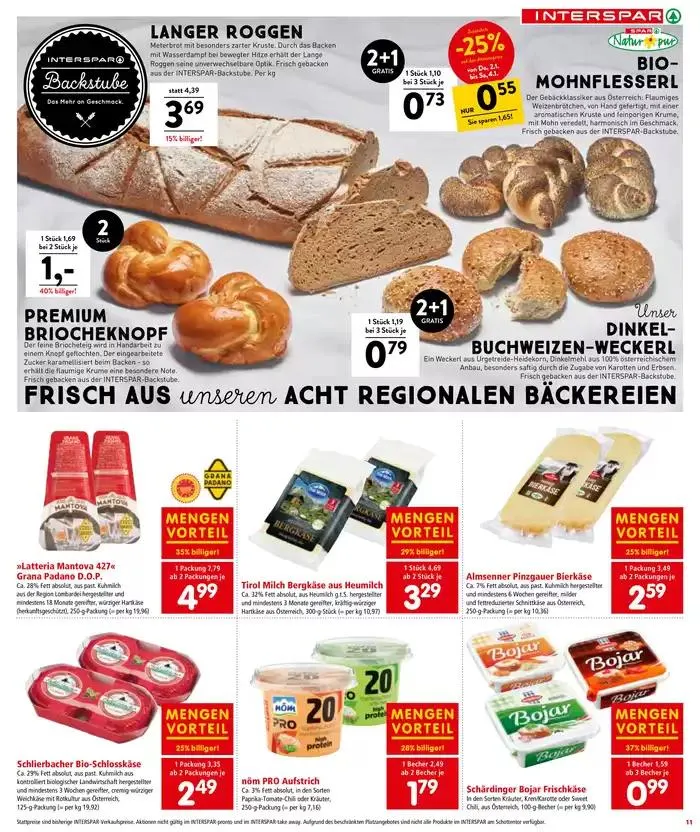 Tolles Angebot für Schnäppchenjäger von 8. Jänner bis 15. Jänner 2025 - Flugblätt seite  11