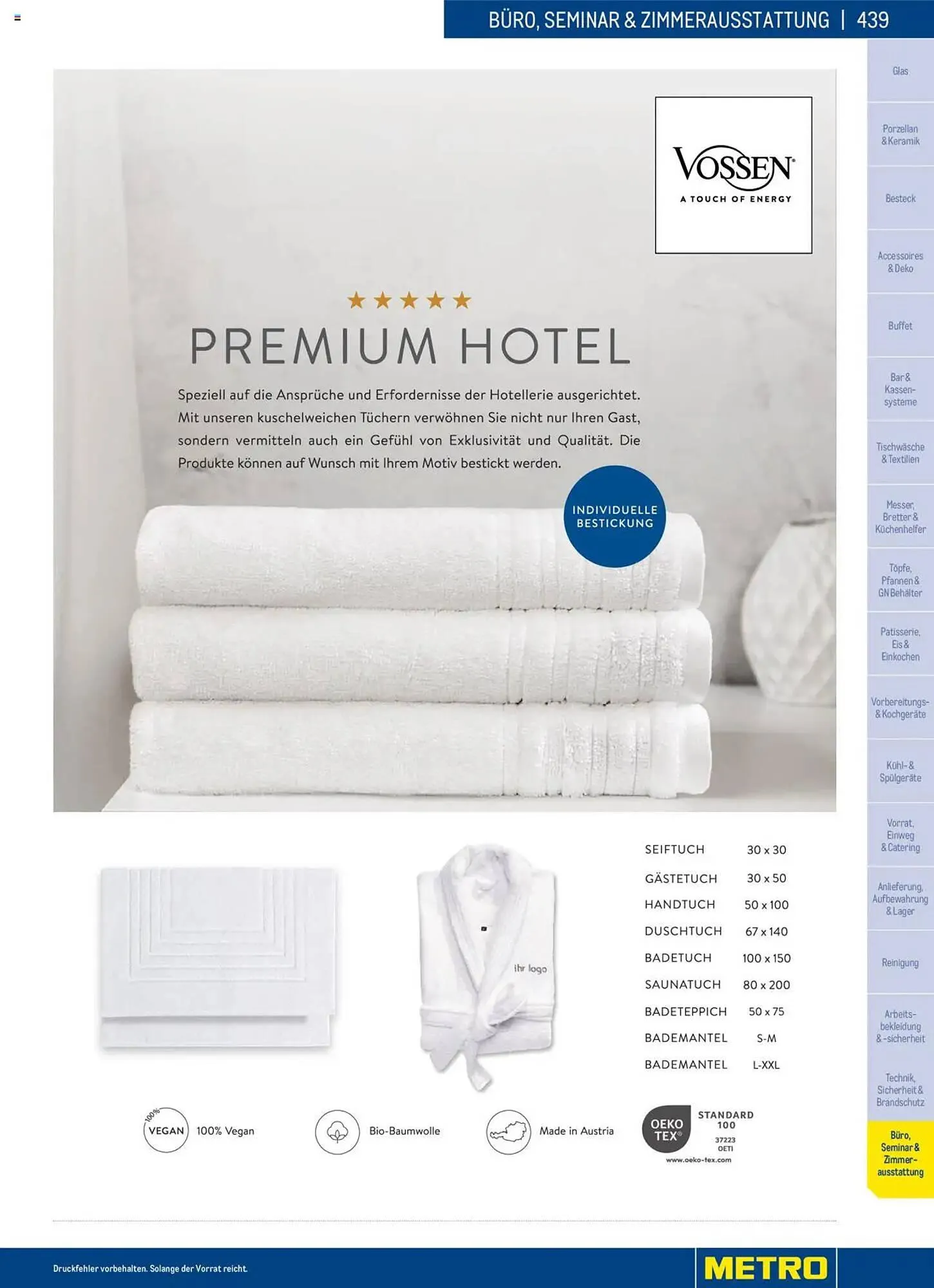 Metro Flugblatt von 2. Dezember bis 31. Dezember 2025 - Flugblätt seite  439