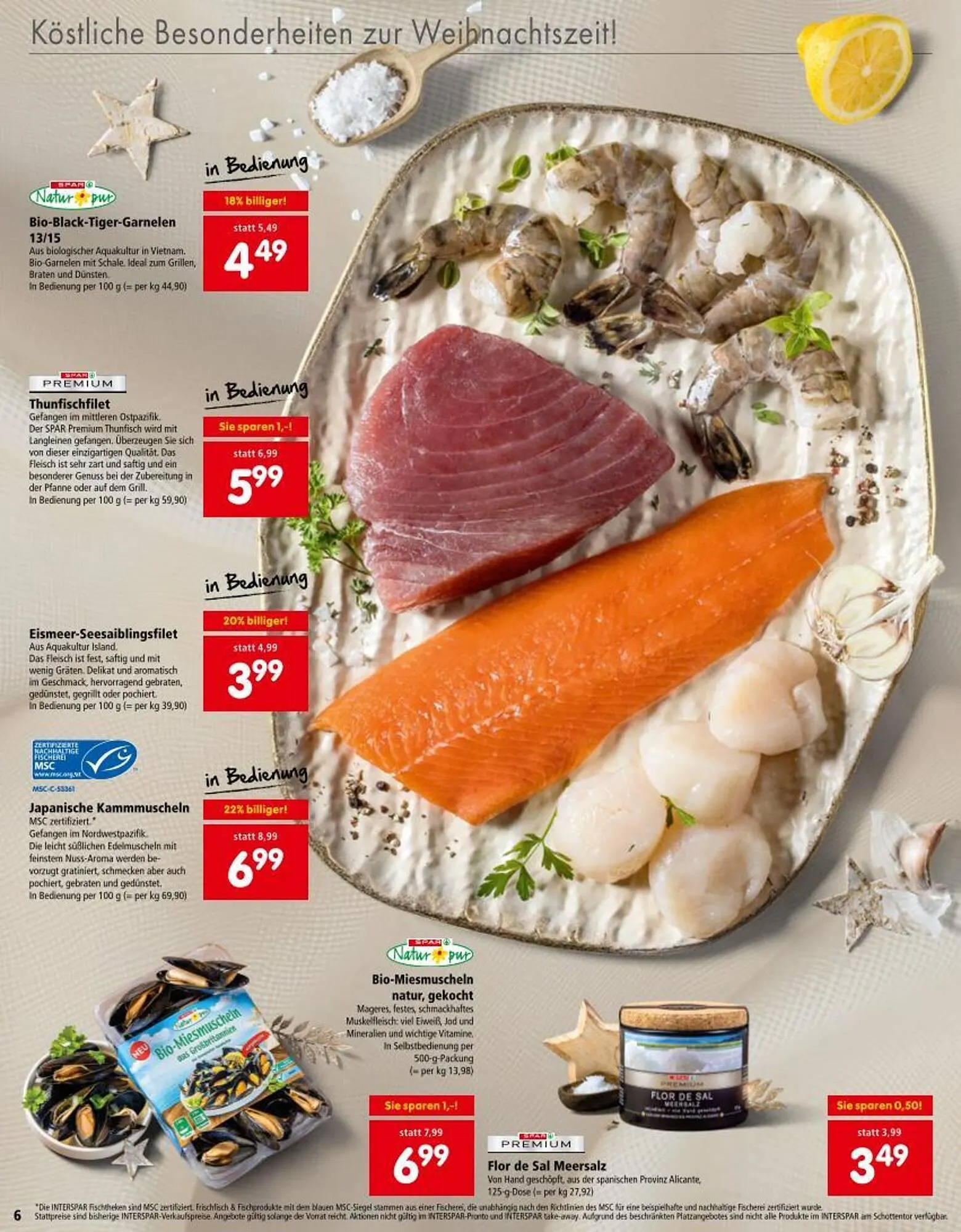 Interspar Flugblatt von 20. November bis 31. Dezember 2025 - Flugblätt seite 6
