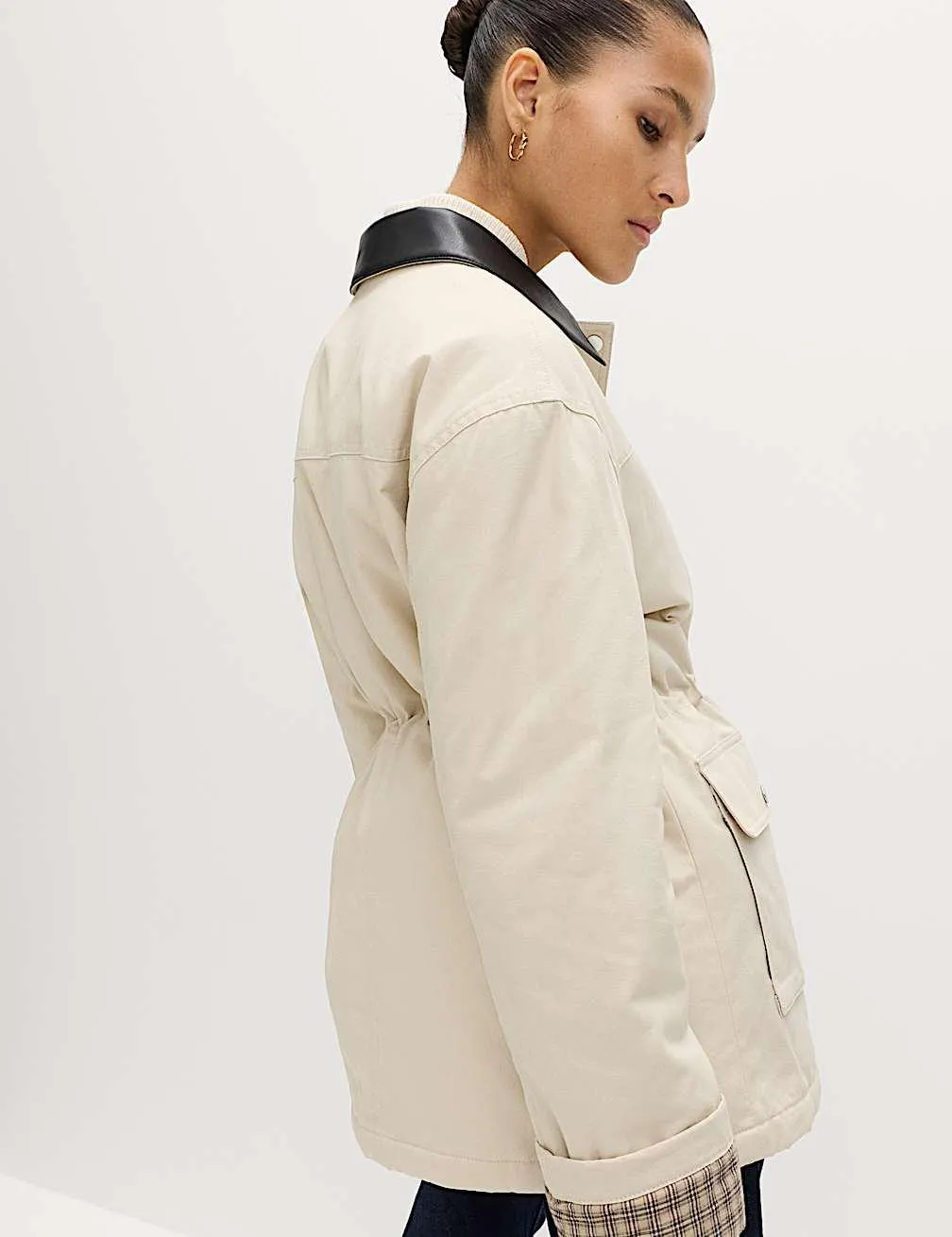 Gepolsterte Barn-Jacke aus reinem Barn Jacket