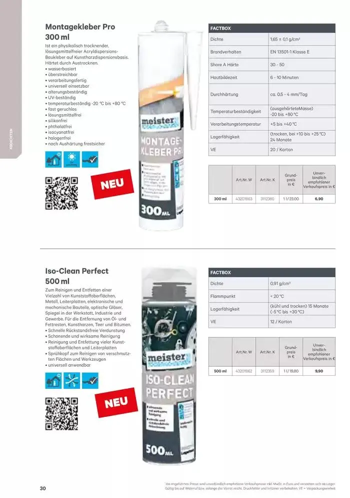 Exklusive Schnäppchen von 9. Jänner bis 16. Jänner 2025 - Flugblätt seite  30