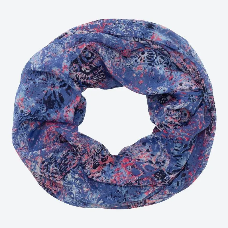 Damen-Loop-Schal mit schickem Muster