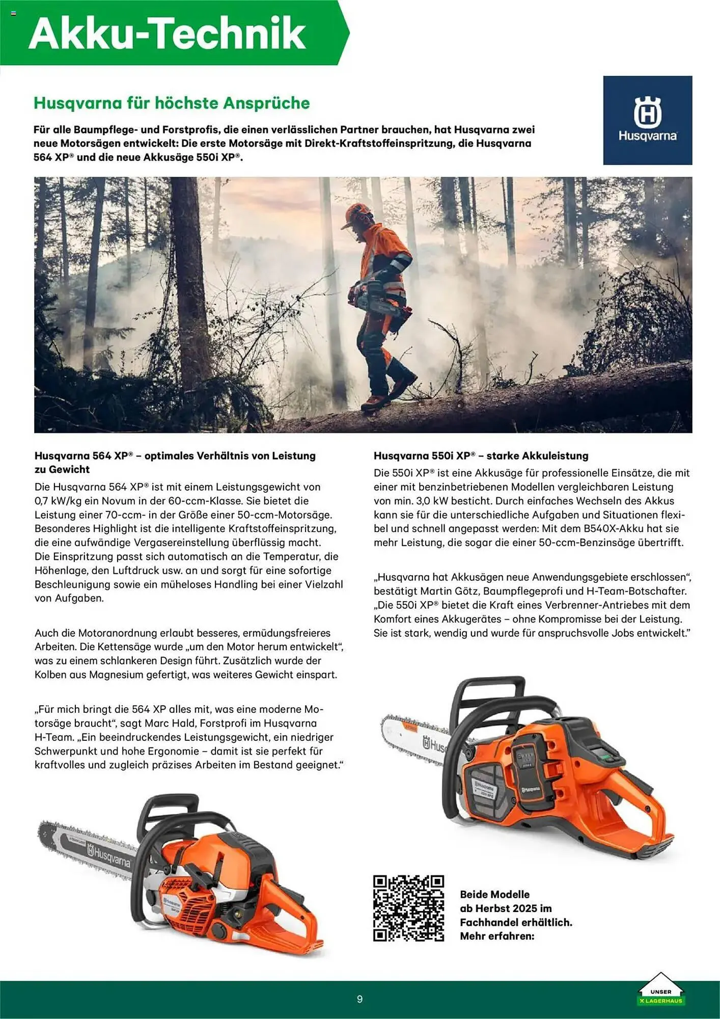 Lagerhaus Flugblatt von 25. September bis 30. November 2025 - Flugblätt seite  9