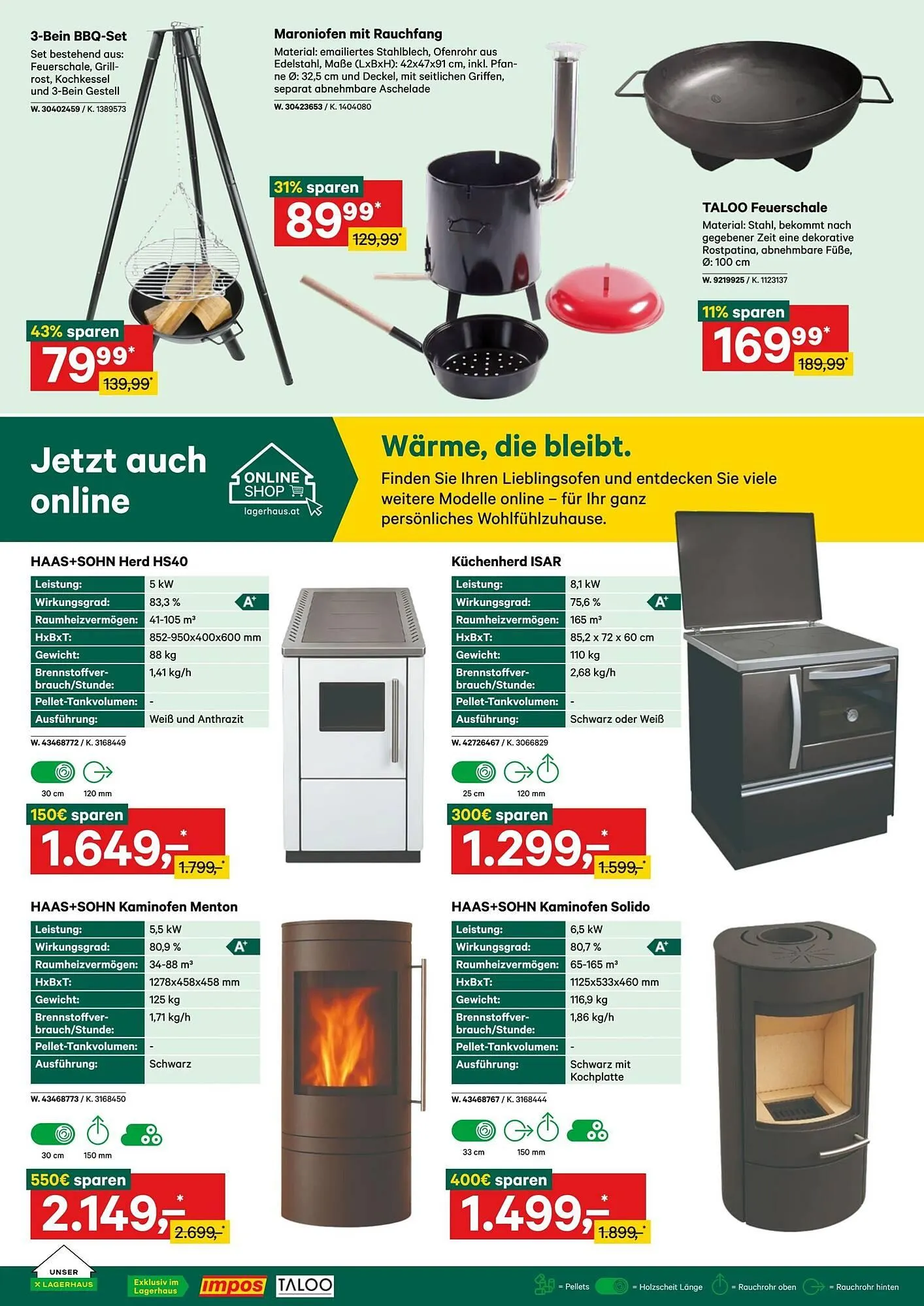 Lagerhaus Flugblatt von 3. November bis 16. November 2025 - Flugblätt seite 4