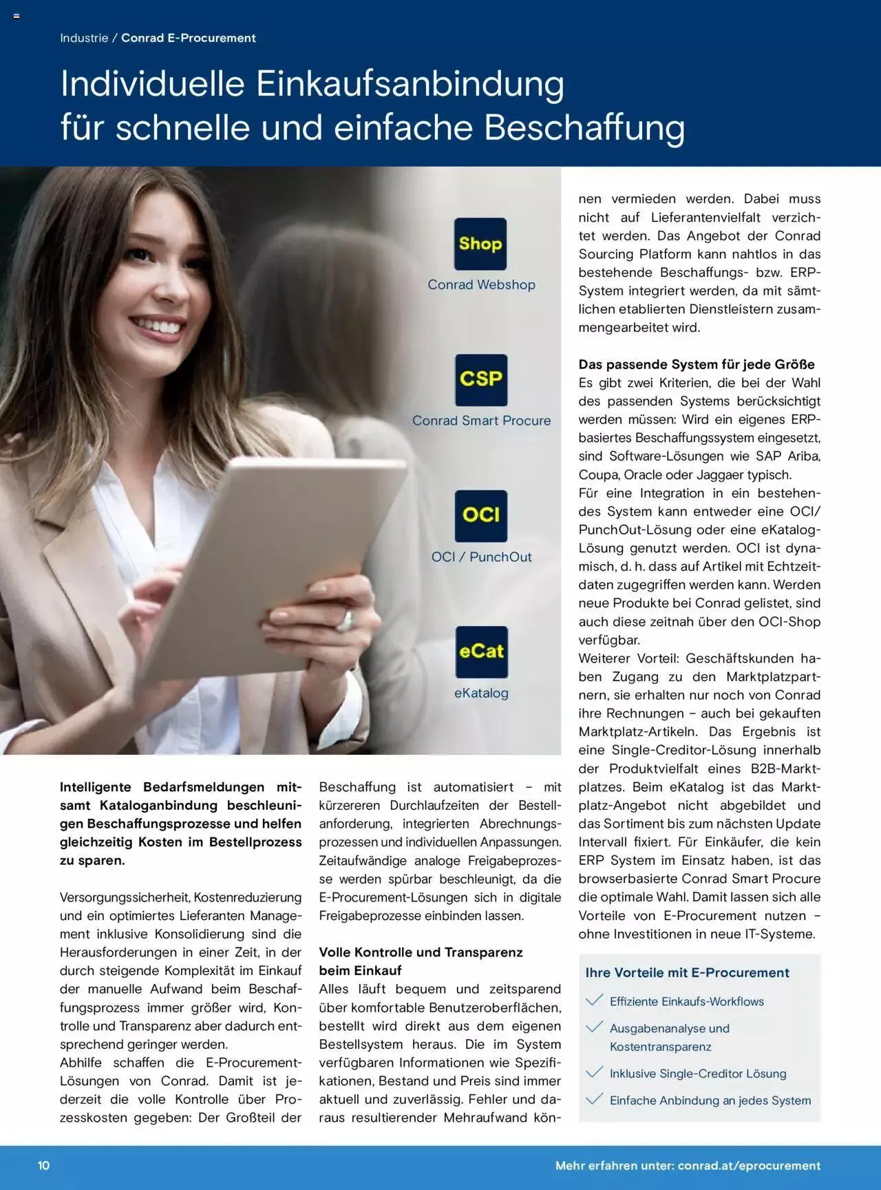 Conrad Innovation News von 27. Februar bis 31. Dezember 2024 - Flugblätt seite 10