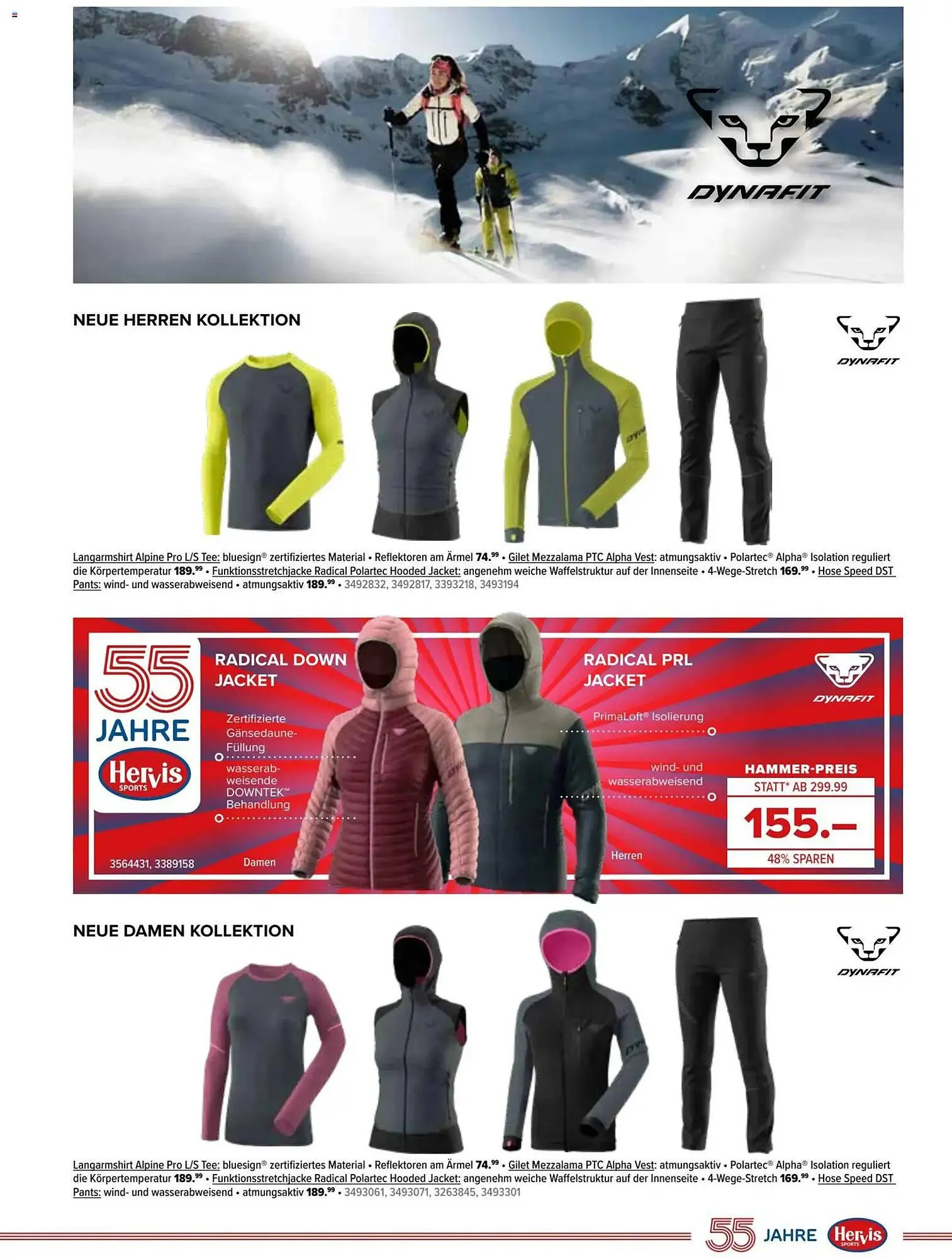 Hervis Flugblatt von 4. November bis 16. November 2025 - Flugblätt seite 9