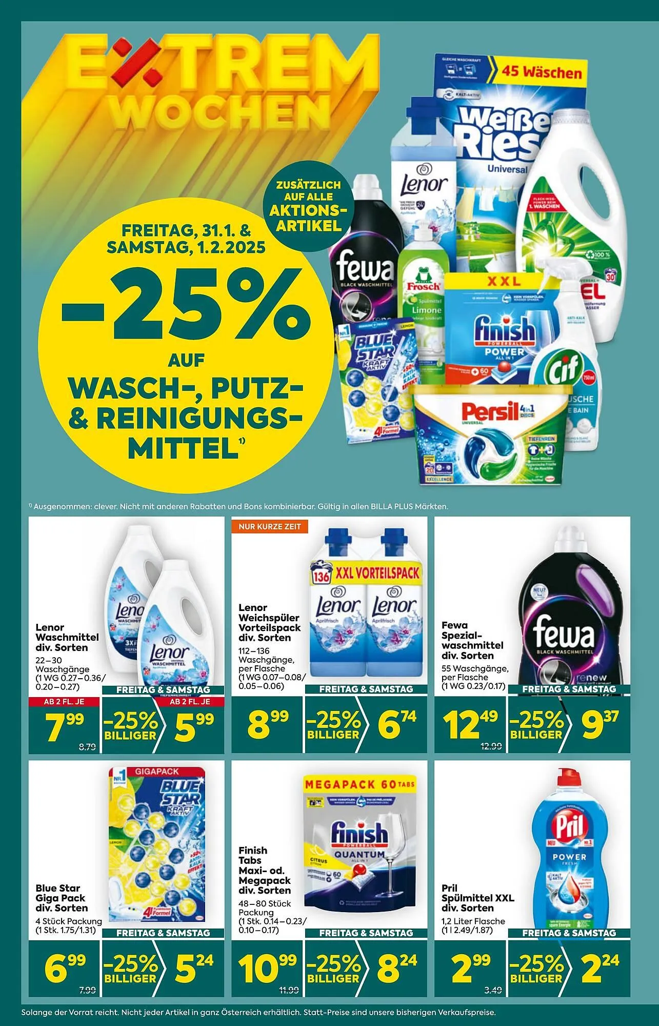 Billa Corso Flugblatt von 30. Jänner bis 5. Februar 2025 - Flugblätt seite 2