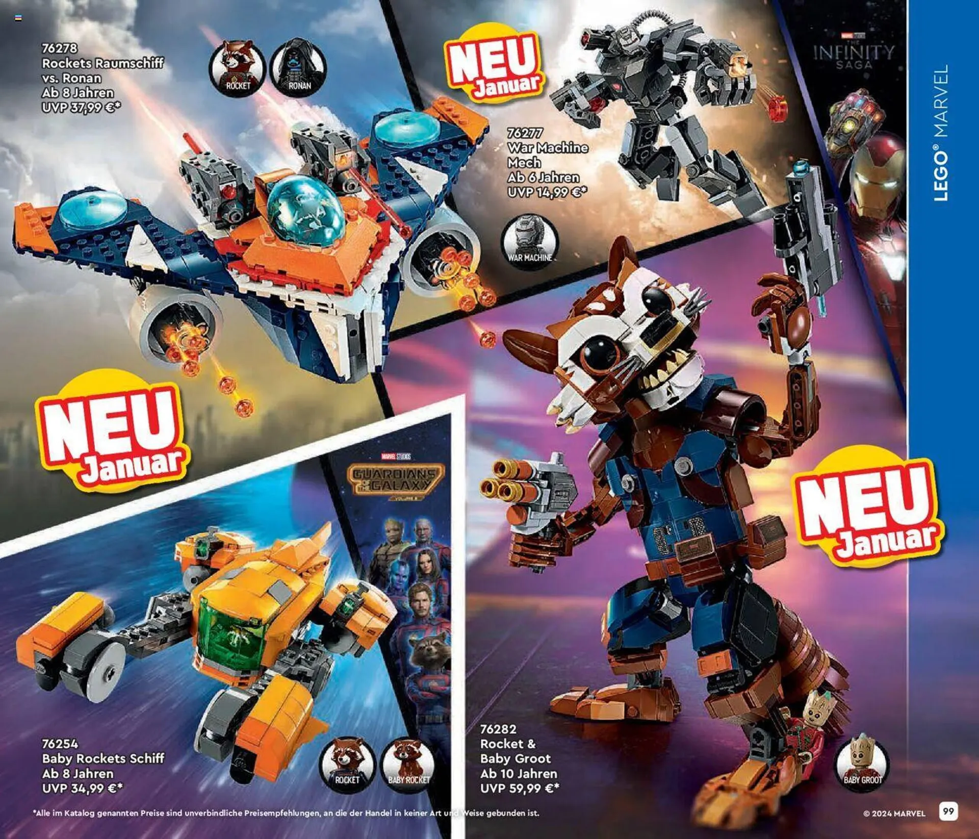 Lego Flugblatt von 4. Jänner bis 30. Juni 2024 - Flugblätt seite  99