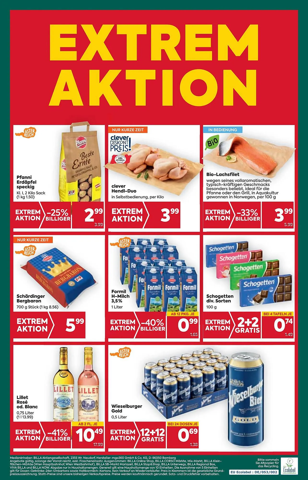 Billa Flugblatt von 31. August bis 6. September 2023 - Flugblätt seite 16